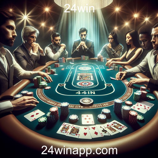 Poker: A Arte do Jogo de Cartas no 24win